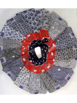 Berrak Erkek Boxer Short 1053-KARIŞIK Renk-L