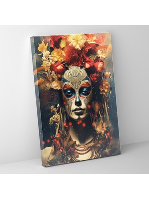 Popcas Los Muertos Tasarımı Kanvas Tablo Ev Dekorasyonu Için