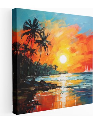 Popcas Manzara Serenadı Kanvas Tablo