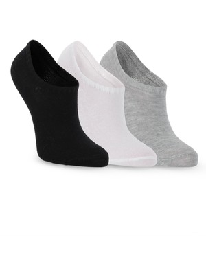 Slazenger Jackpot 3 Lü Kadın  Beyaz Çorap