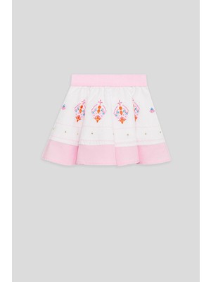 GB Baby Bg Store Kız Bebek Renkli Etek %100 Pamuk Günlük Kullanım İçin 6 Ay Beden