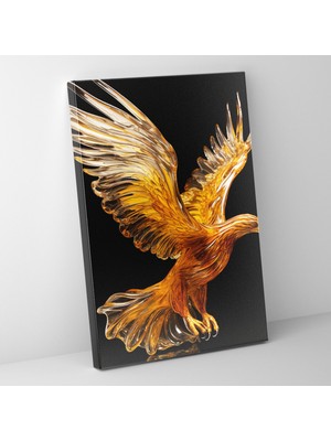 Popcas Gerçekçi Cam Heykel Kanvas Tablo Ev Dekorasyonu