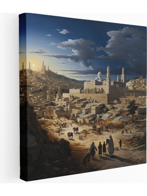 Popcas Rönesans Kanvas Tablo Bethlehem