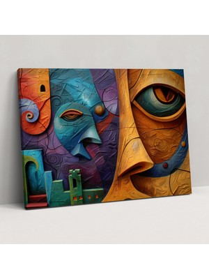 Popcas Pablo Picasso Duvar Sanatı Ev Dekorasyonu Için Kanvas Tablo