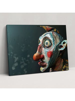 Popcas Pablo Picasso Kanvas Tablo - Duvar Süsü Abartılı Sanat Tasarımı