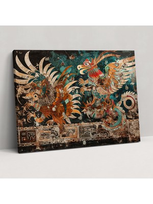 Popcas Mitoloji Duvar Dekorasyonu Kanvas Tablo Efsanevi Duvar Sanatı