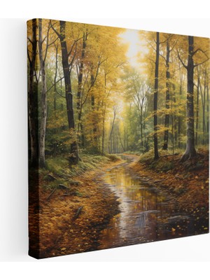 Popcas Sonbahar Huzuru Kanvas Tablo