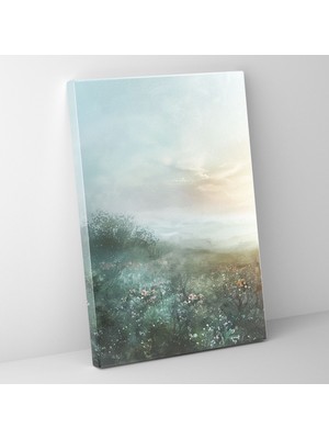 Popcas Rüya Manzara Pastel Kanvas Tablo - Raffaello Sanzio