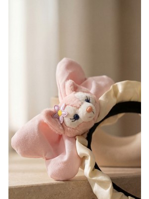 Fare Aksesuarlı Taç Pembe