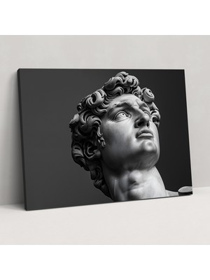 Popcas Michelangelo Duvar Dekorasyonu Kanvas Tablo Ev Dekorasyonu