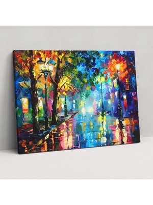 Popcas Leonid Afremov Tablo Baskısı - Kanvas Duvar Sanatı