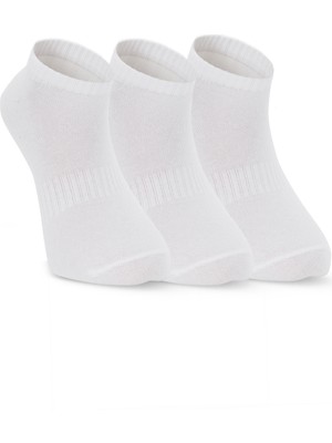 Slazenger Jadıra 3 Lü Erkek  Beyaz Çorap