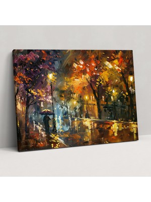 Popcas Leonid Afremov Kanvas Tablo Duvar Sanatı - Afremov'un Kanvas Duvar Sanatı Duvar Dekorasyonu