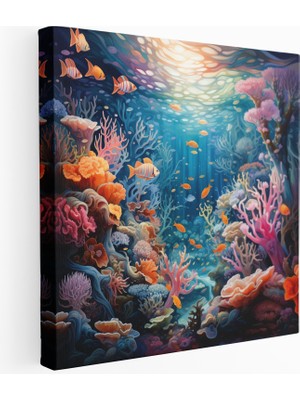 Popcas Büyülü Denizler Kanvas Tablo