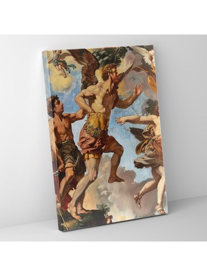 Popcas Raffaello Sanzio Kanvas Tablo Duvar Sanatı