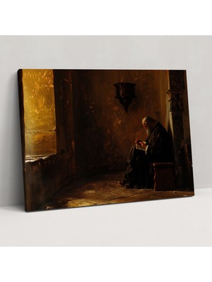 Popcas Incil Sahnesi Kanvas Tablo Rembrandt Koleksiyonu