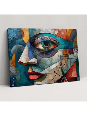 Popcas Pablo Picasso Sanatı Duvar Dekorasyonu Kanvas Tablo