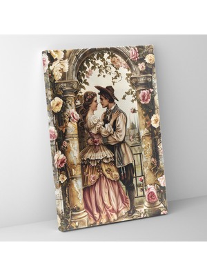 Popcas Raffaello Sanzio Tarzı Dekoratif Tablo / Duvar Sanatı / Kanvas Duvar Tablosu