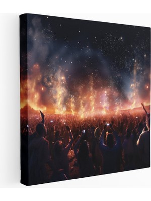 Popcas Aydınlatıcı Işığın Kanvas Tablosu