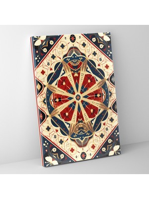 Popcas Geometrik Oyun Kartları Kanvas Tablo Ev Dekorasyonu