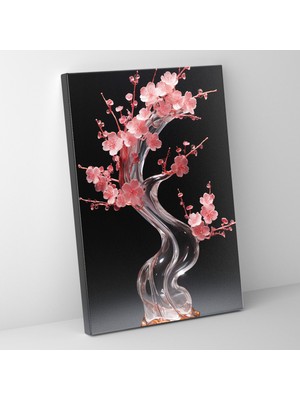 Popcas Gerçekçi Cam Heykel Tuval Duvar Dekorasyonu - Gerçekçi Cam Heykel Duvar Sanatı Duvar Dekorasyonu