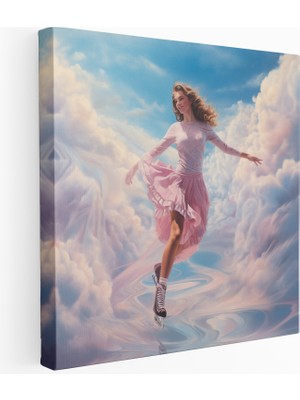 Popcas Efsanevi Figür Pateni Kanvas Tablo