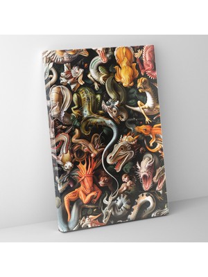 Popcas Mannerizm Tarzı Parmigianino Kanvas Tablo Duvar Sanatı