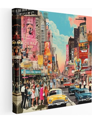 Popcas Şehir Esintileri Kanvas Tablo