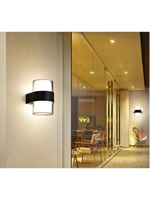 Helios 12W LED Duvar Aydınlatma Amarna, Günışığı (Hs 5654)