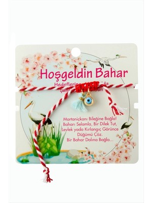 Bijuteri Net Nazar Püskül Marteniçka Ip Bileklik