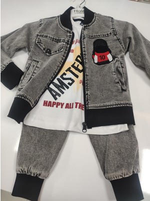 Sofun Erkek Çocuk 3 Lü Kot Takım