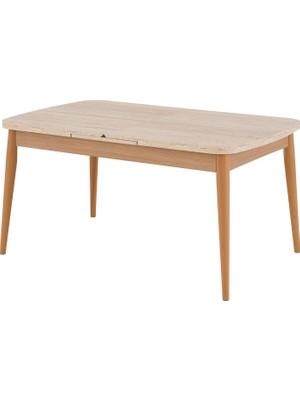 Dekorazi Tino Ortadan Açılır Yemek Masası 90X150 cm