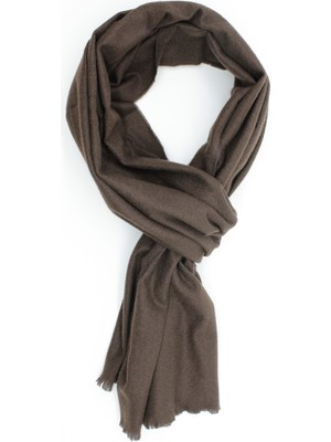 İmza Kahverengi Düz Desen Kaşkol 1067255100