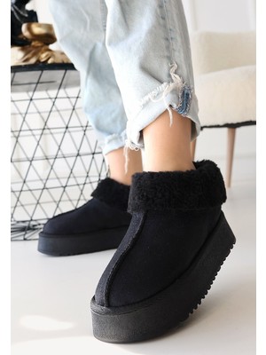 Shoegar Edali Siyah Süet Bot