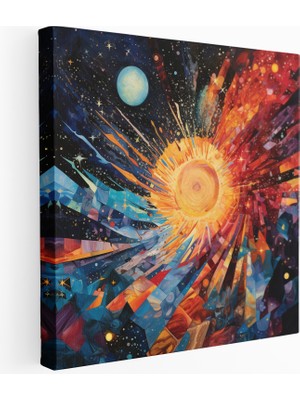 Popcas Göksel Mozaik Kanvas Tablo