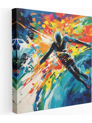 Popcas Huzura Dalış Kanvas Tablo Sanatı