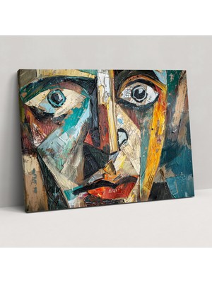Popcas Pablo Picasso Kanvas Tablo Duvar Sanatı