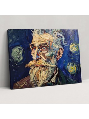 Popcas Vincent Van Gogh Dr. Gachet Kanvas Tablo - Vincent Van Gogh Dr. Gachet Tuval Tablo