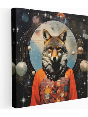 Popcas Kozmik Yaratıklar Kanvas Tablo