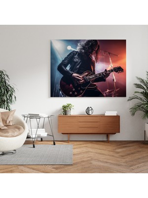 Popcas Grunge Devrimi Kanvas Tablo