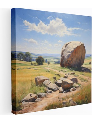 Popcas Rolling Stones Duvar Sanatı - Kanvas Tablo