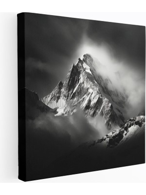 Popcas Dünyanın En Güzel Manzaraları - Muhteşem Dağ Sıra Kanvas Tablo - Dünyanın En Güzel Manzaraları Duvar Dekorasyonu Duvar Sanatı Kanvas Tablo