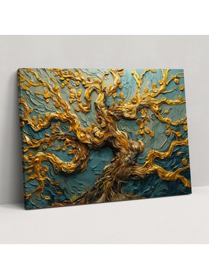 Popcas Vincent Van Gogh Dut Ağacı Kanvas Tablo - Ev Dekorasyonu Duvar Dekorasyonu Kanvas Duvar Sanatı