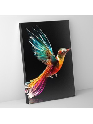 Popcas Gerçekçi Cam Heykel Duvar Dekorasyonu - Gerçekçi Cam Heykel Kanvas Tablo Ev Dekorasyonu Duvar Dekorasyonu