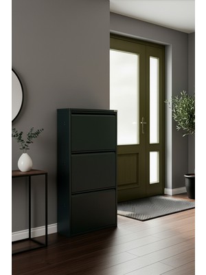 Liccia Metal Ayakkabılık 3'lü Model