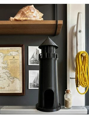 Teknodayım Uygun 3D Deniz Feneri Siyah 2026