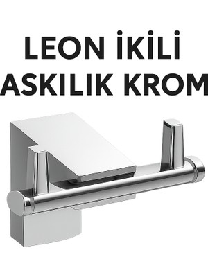 Onno Leon Ikili Askılık Krom