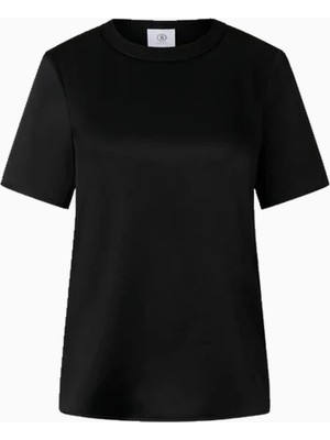 Bogner Dylan Rib Yaka ve B-Signé Detaylı Saten Kadın Bluz