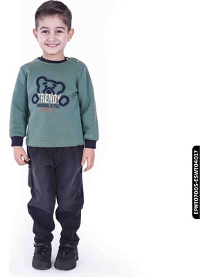 Xo Kids Erkek Sweatşirt 6-36ay  0004479 Eswt04017