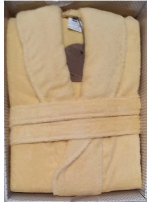 Özdilek Colourıst Bal Sarısı Şalyaka Bornoz (Xl)